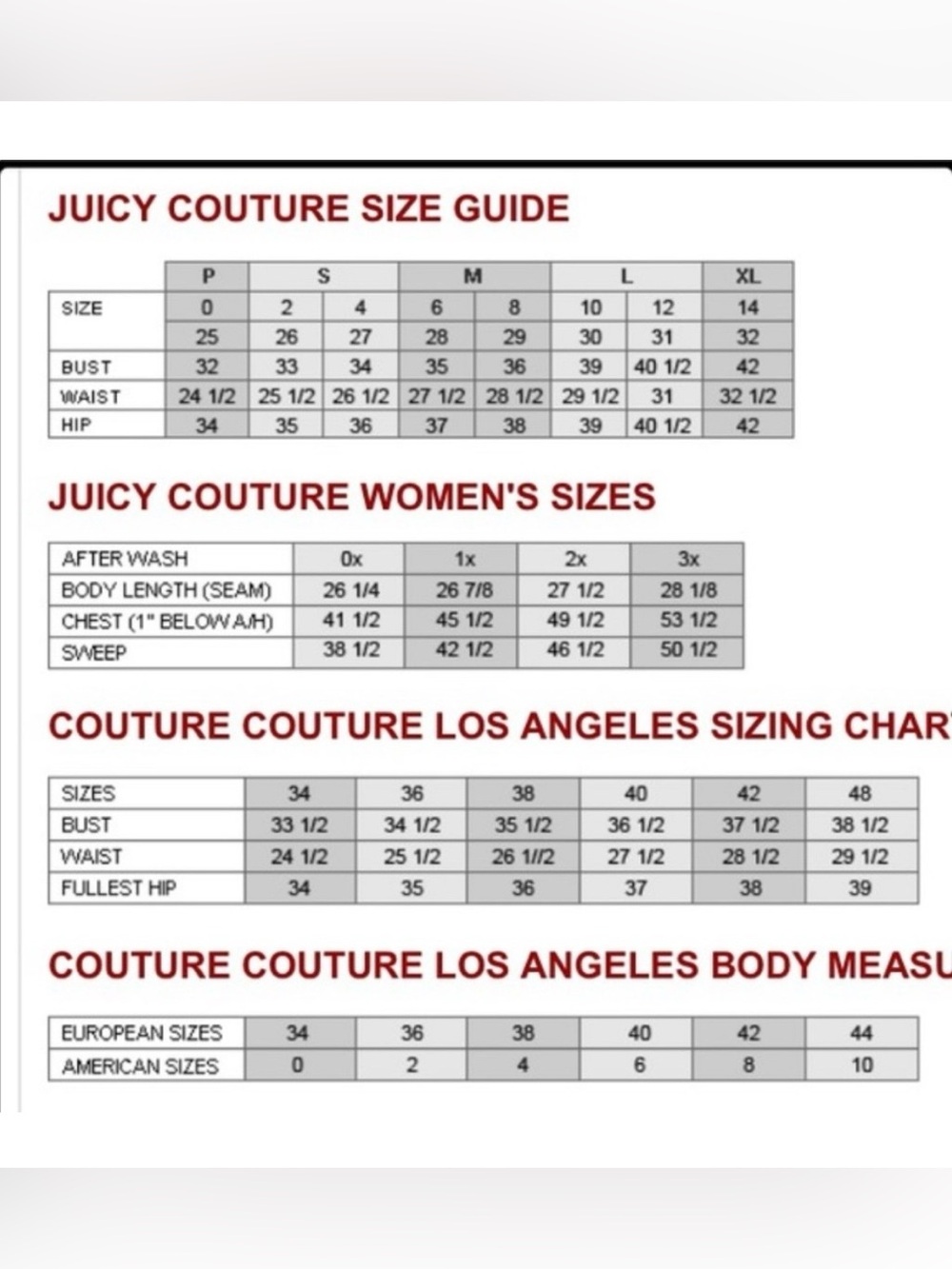 Juicy Couture black label zuma track pant size 2X - Picture 6 of 6